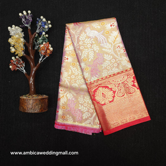 Kanchi Pattu Mix Lehengas [0 to 1.5 Years]