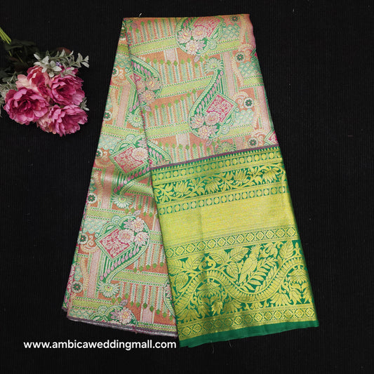 Kanchi Pattu Mix Lehengas [Free Size]