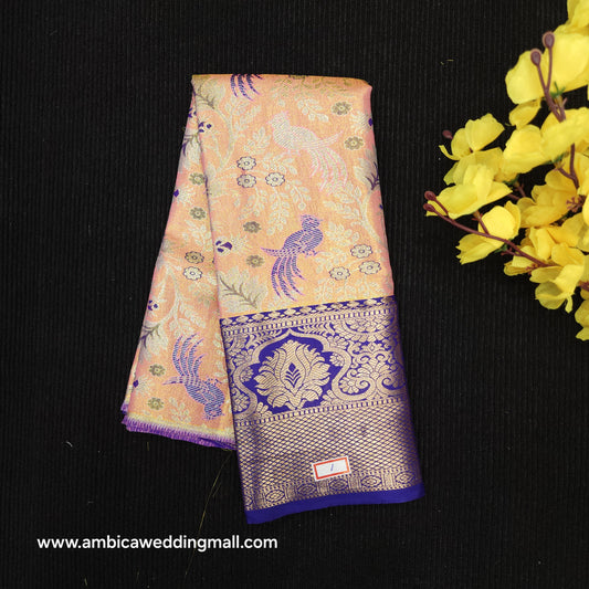 Kanchi Pattu Mix Lehengas [0 to 1.5 Years]