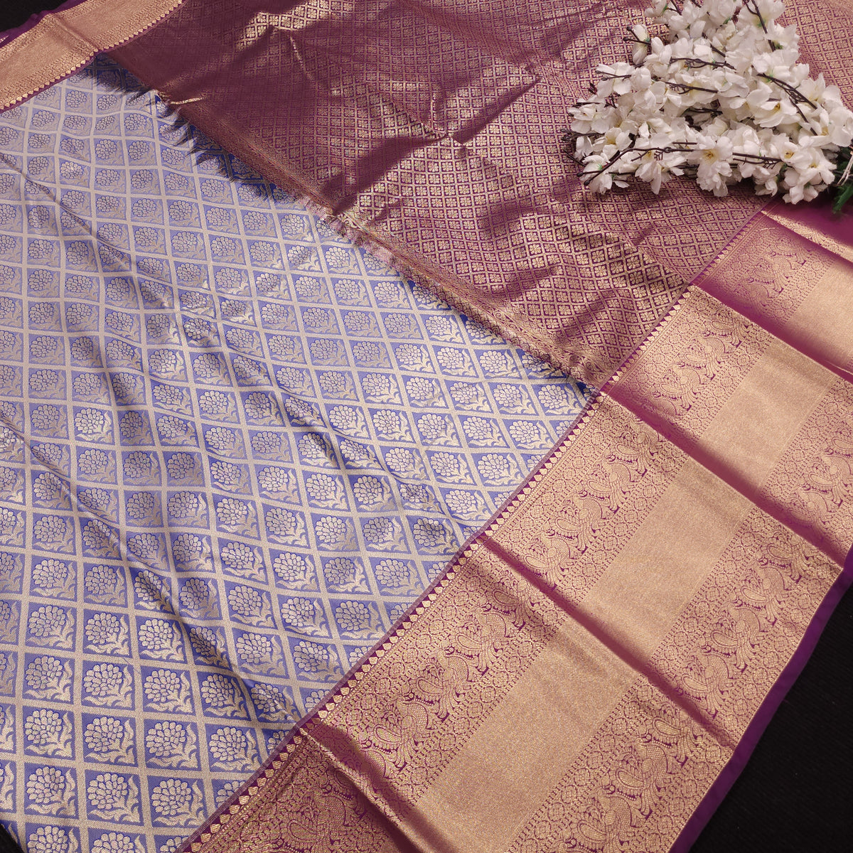 Semi Kanchi Pattu Sarees✨️