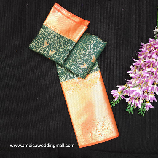 Resham Mix Kanchi Pattu Sarees