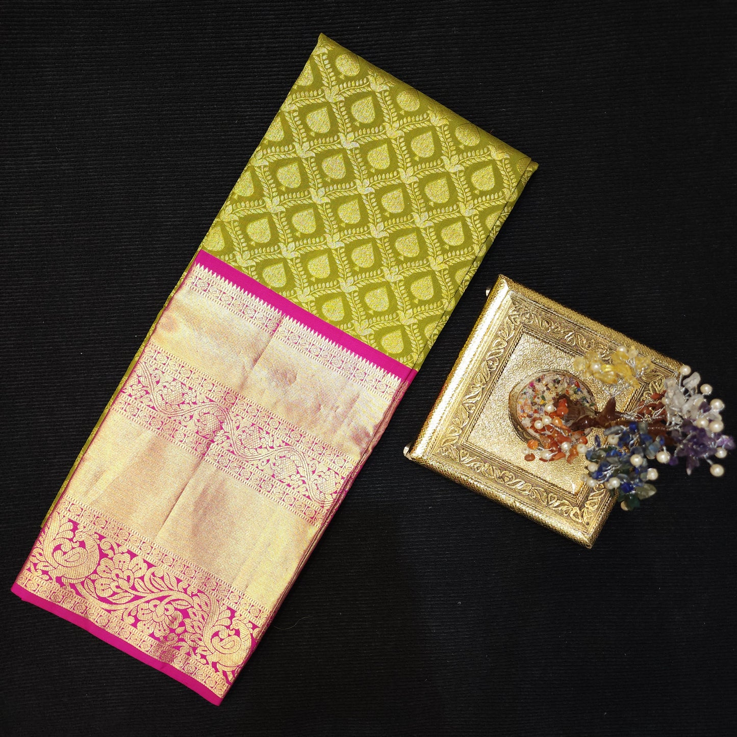 Pure Kanchi Pattu Handloom Pavadas😍💫