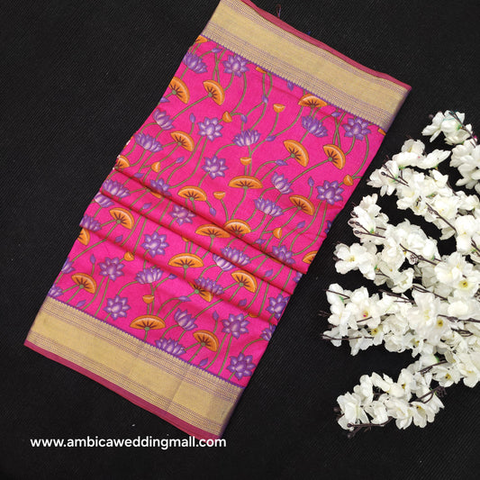 Kalamkari Fancy Saree