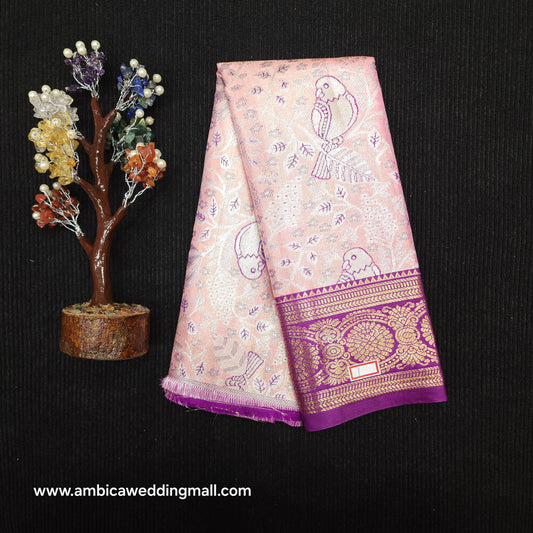 Kanchi Pattu Mix Lehengas [0 to 1.5 Years]