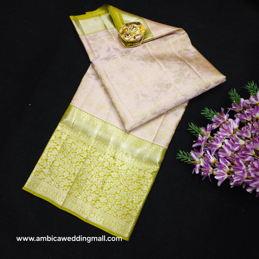 Pure Resham Bridal Kanchi Pattu Handloom Saree