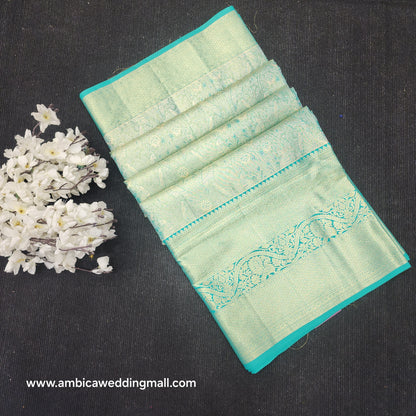Pure Tissue Powerloom Bridal Kanchi Pattu Saree😍✨️