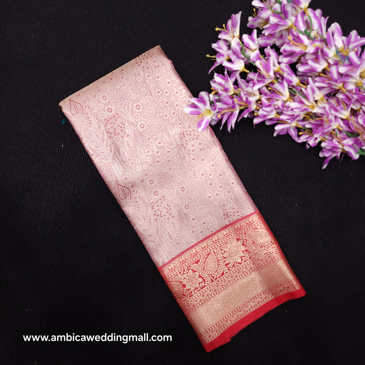 1 Gram Gold zari Tissue pattu saree✨️