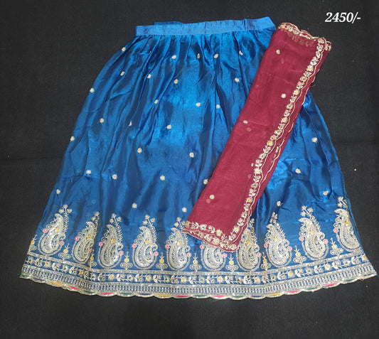 Bridal Girlish Half Sarees💫 - Ambica Wedding Mall