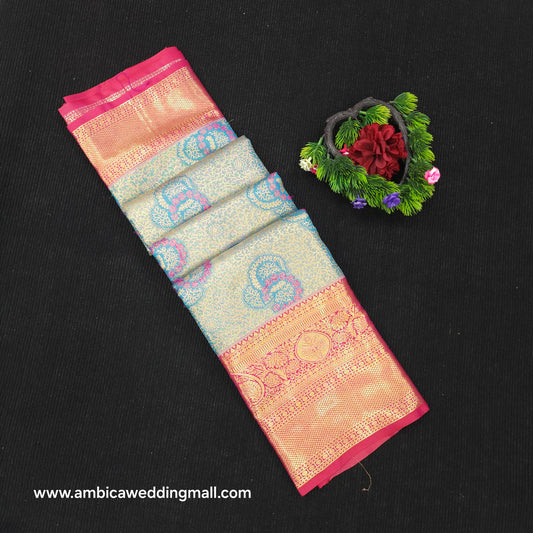 Semi Kanchi Pattu Saree