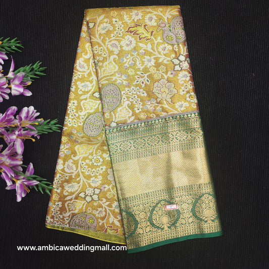 Buy Stunning Kanchi pattu mix Lehenga [5 To 8 Years]