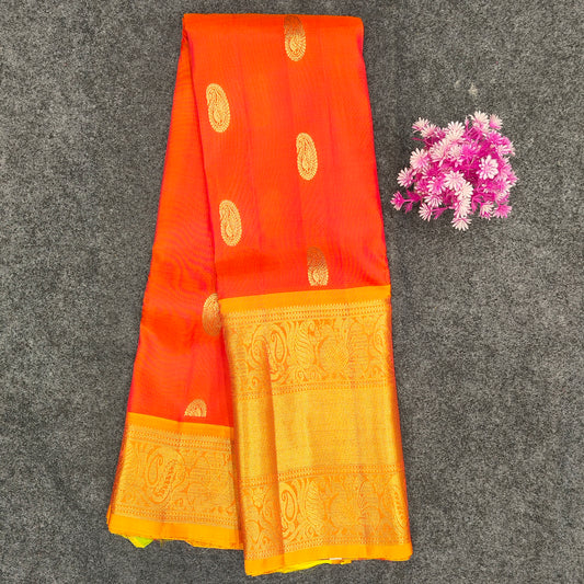 Kanchi Pattu Handloom Butta Sarees