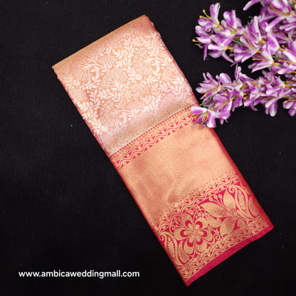 1 Gram Gold zari semi kanchi pattu saree✨️