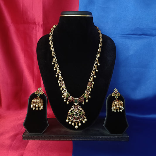Beautiful Nakshi Long Necklace