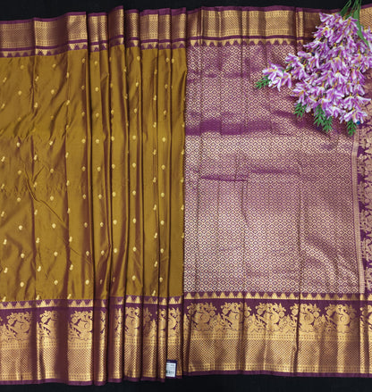 Gadwal semi Pattu Saree