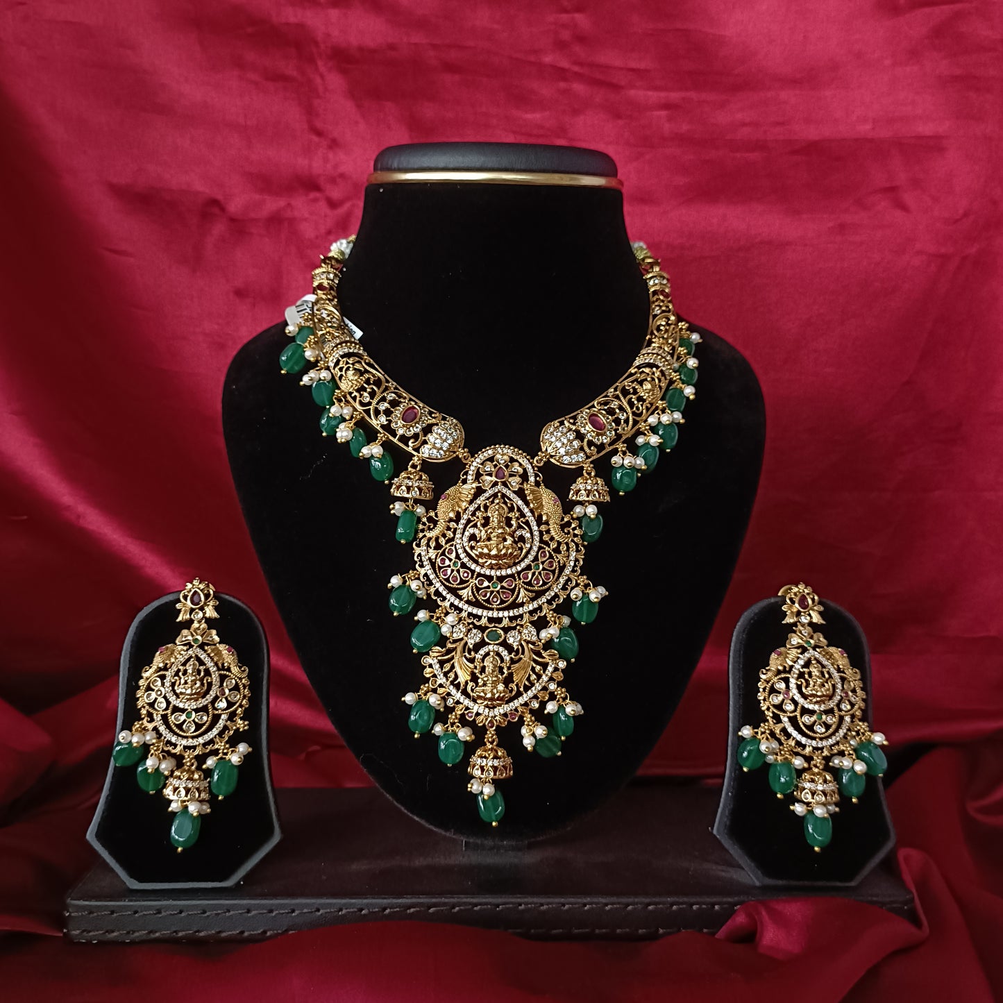 Beautiful Kante Double pendant Necklace