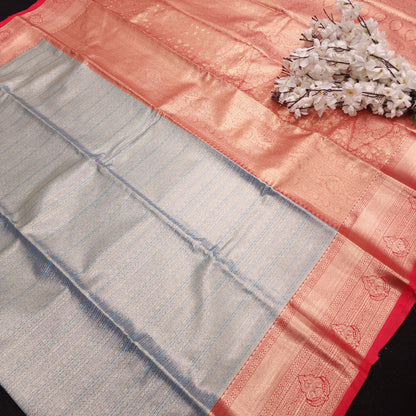 Semi Kanchi Pattu Saree ✨