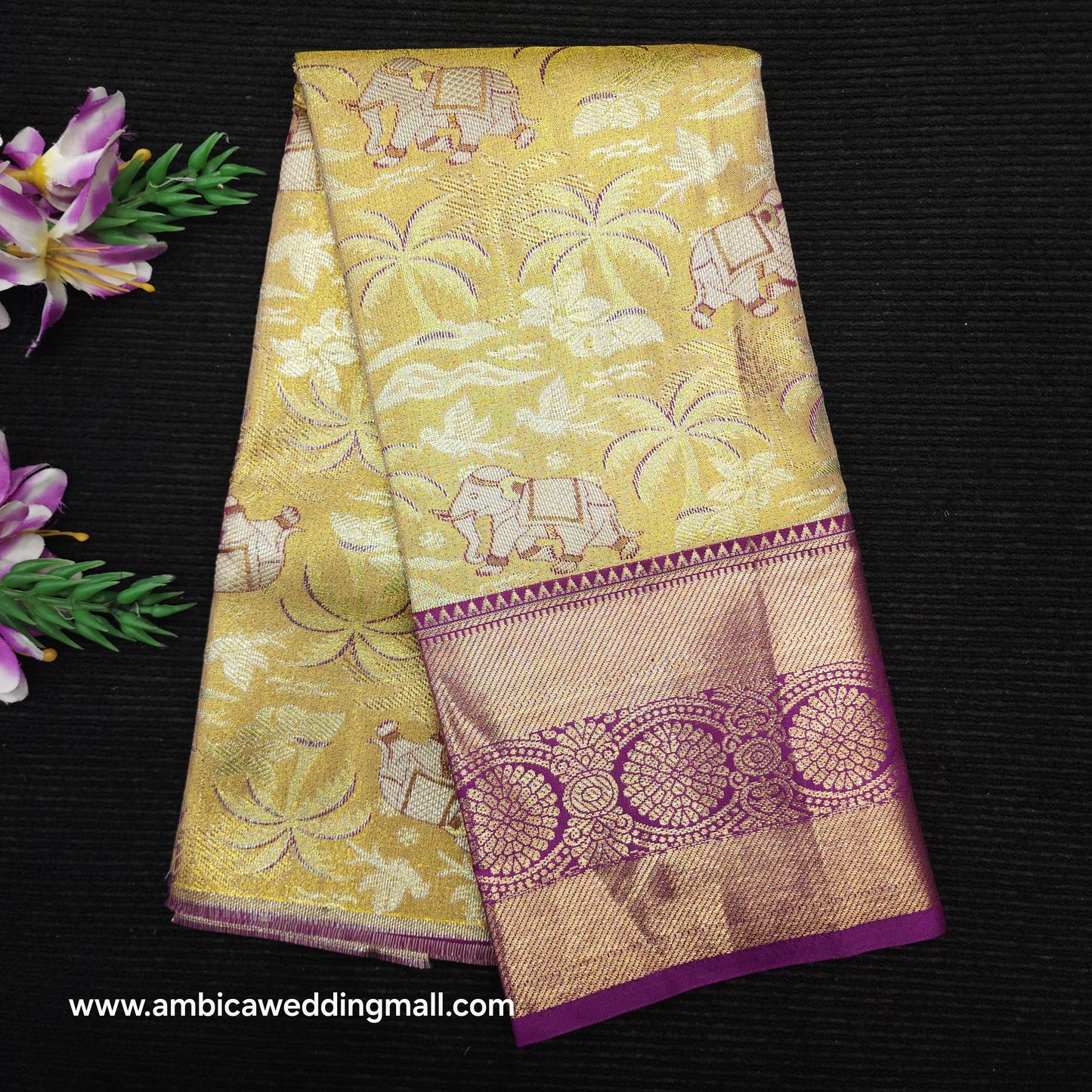 Buy Stunning Kanchi pattu mix Lehenga [2 To 5 Years]