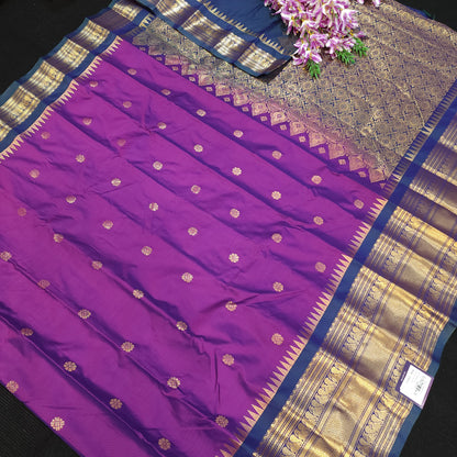 Gadwal semi Pattu Saree