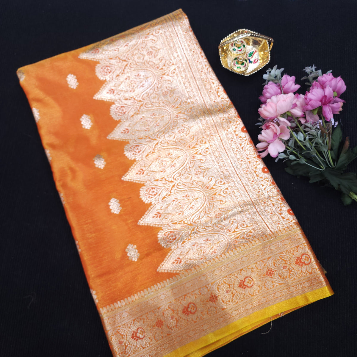 Trending Banaras Vintage saree