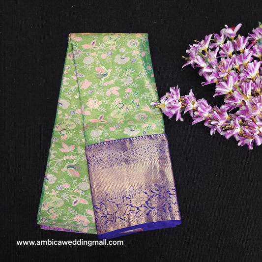 Kanchi Pattu Mix Lehengas [Free Size]