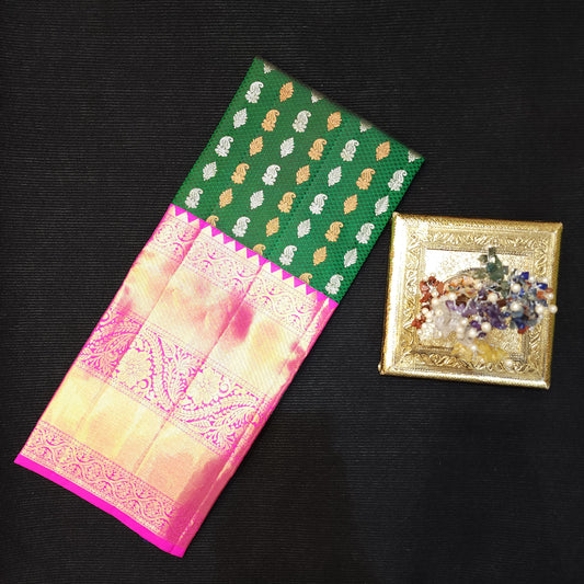 Pure Kanchi Pattu Handloom Pavadas😍💫 - Ambica Wedding Mall