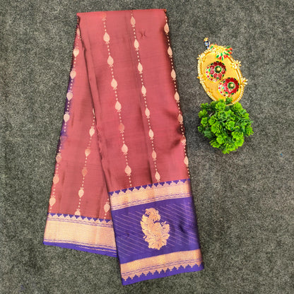 Kanchi Pattu Handloom Butta Sarees