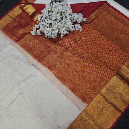 Pure Kanchi Pattu Resham Talambralu Saree