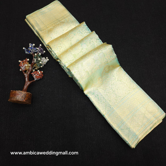 Pure tissue Bridal Kanchi Pattu Handloom Saree