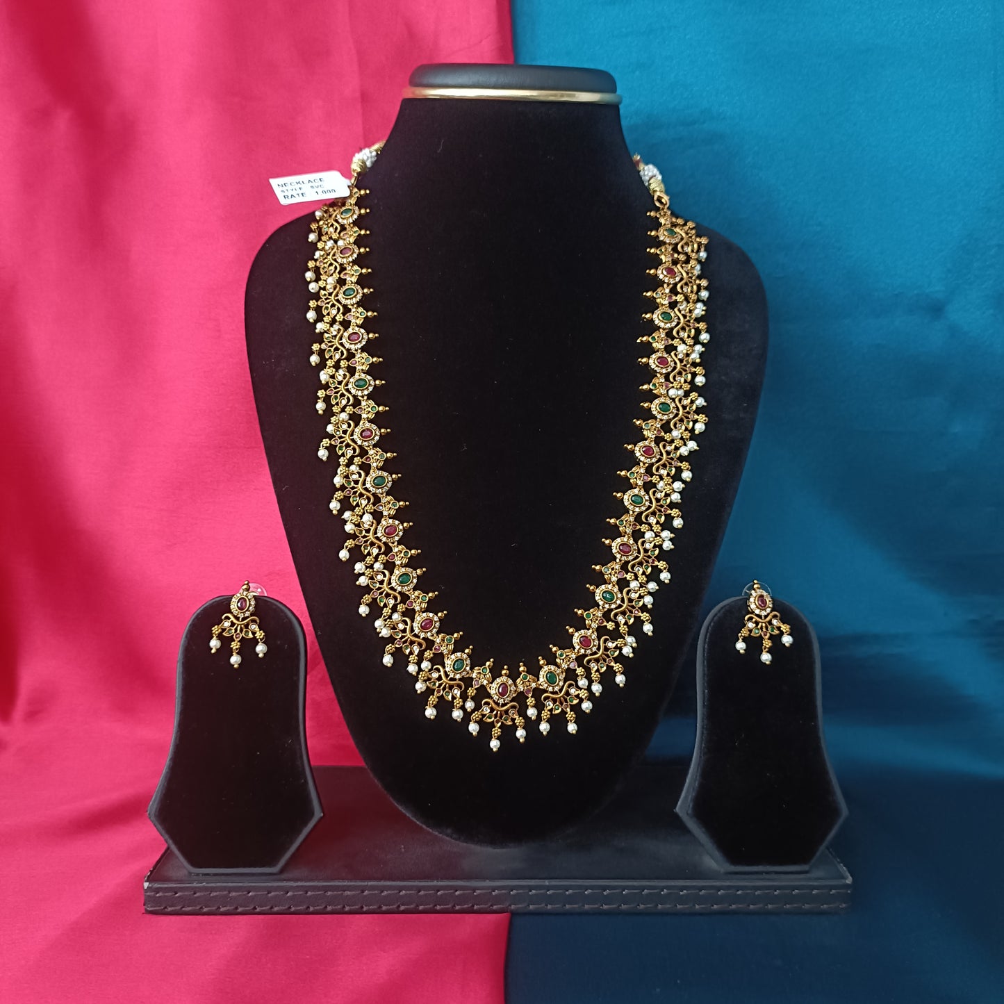 Beautiful Nakshi Long Necklace