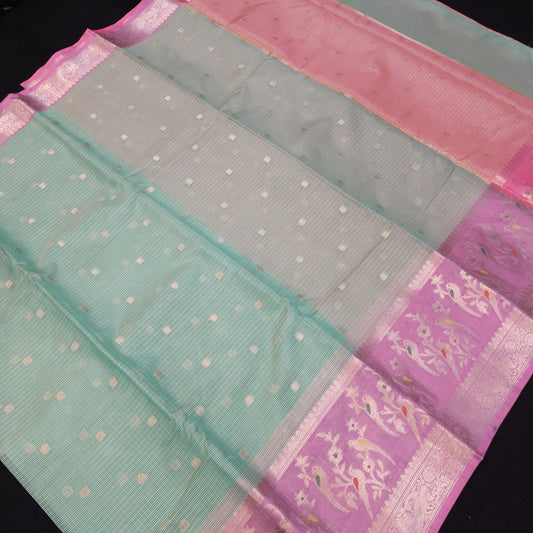 Banaras Kota Fancy Paithani Saree