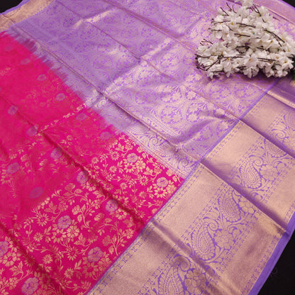 Semi Kanchi Pattu Sarees✨️