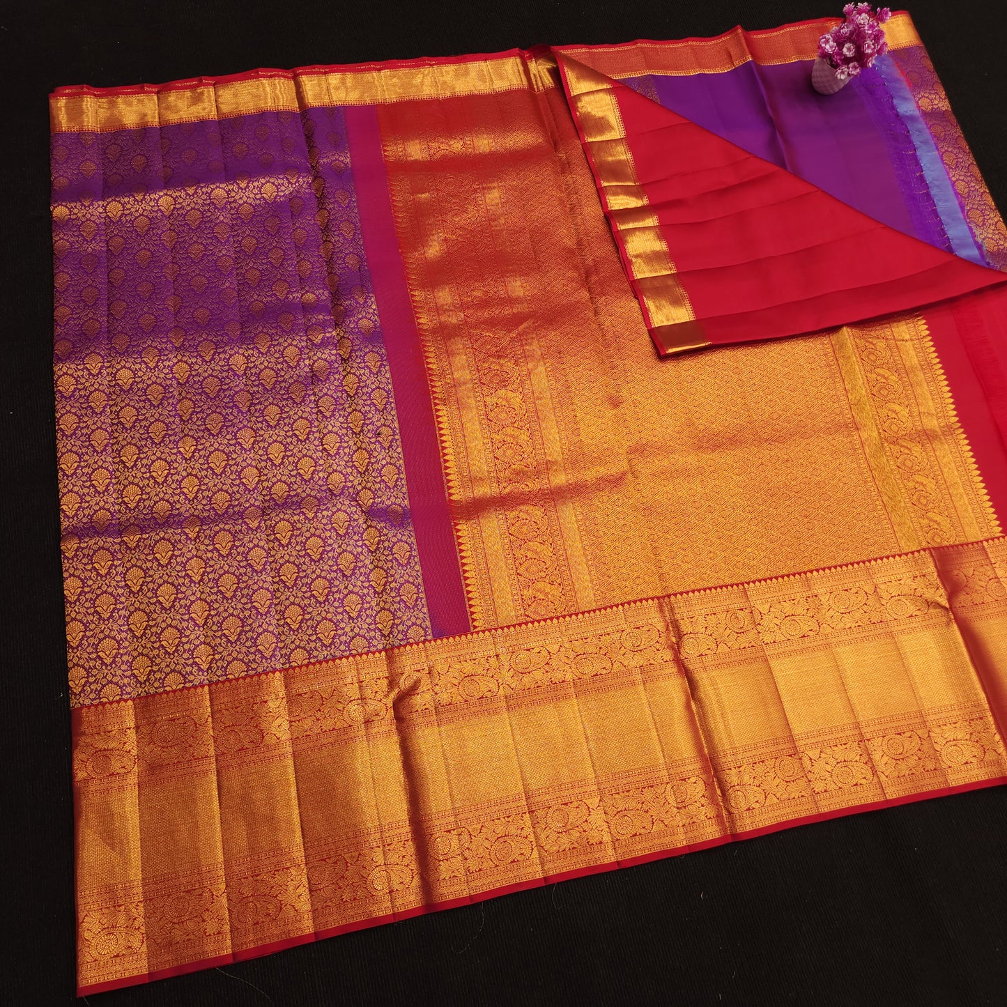Pure Handloom Resham Kanchi Pattu Sarees 😍✨️