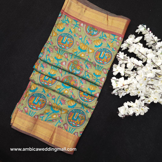 Kalamkari Fancy Saree
