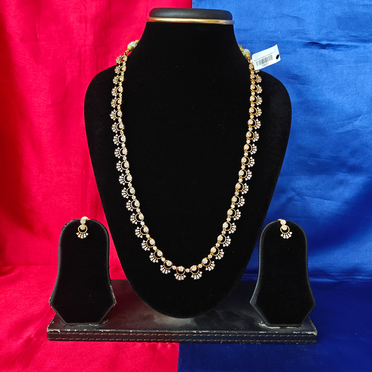Beautiful CZ Long Necklace