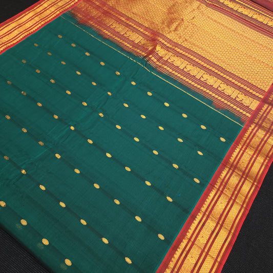 Gadwal Sico Pattu Handloom Sarees