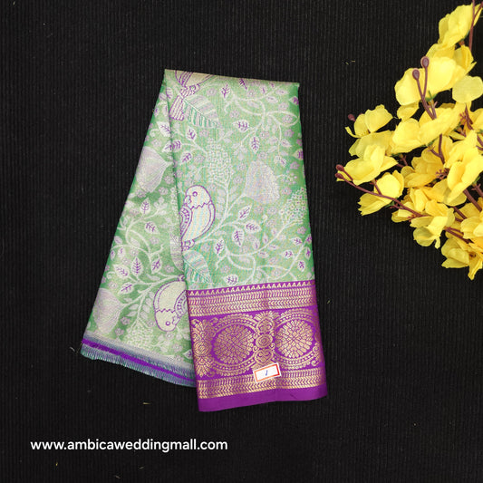 Kanchi Pattu Mix Lehengas [0 to 1.5 Years]