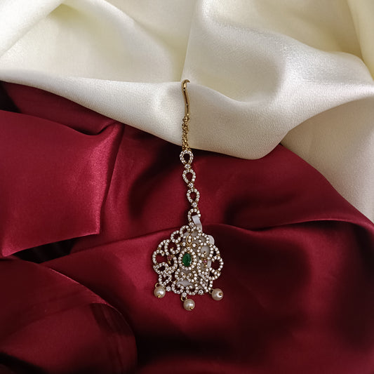 Beautiful Peacock Design Tika - Ambica Wedding Mall