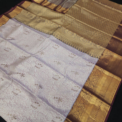 Semi Kanchi Pattu Tissue Sarees
