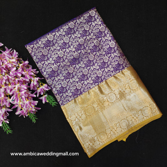 Semi Resham Kanchi Pattu Saree