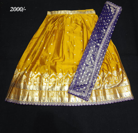 Banaras Fancy Half Saree