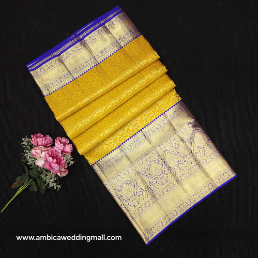 Handloom Pure Resham German Kanchi Pattu Saree