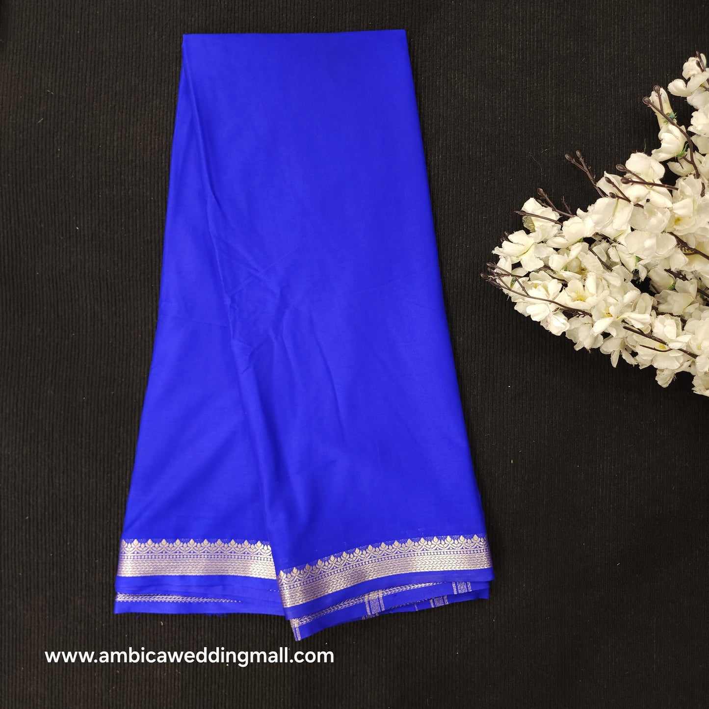 Mysore Silk Crape Saree - MS890