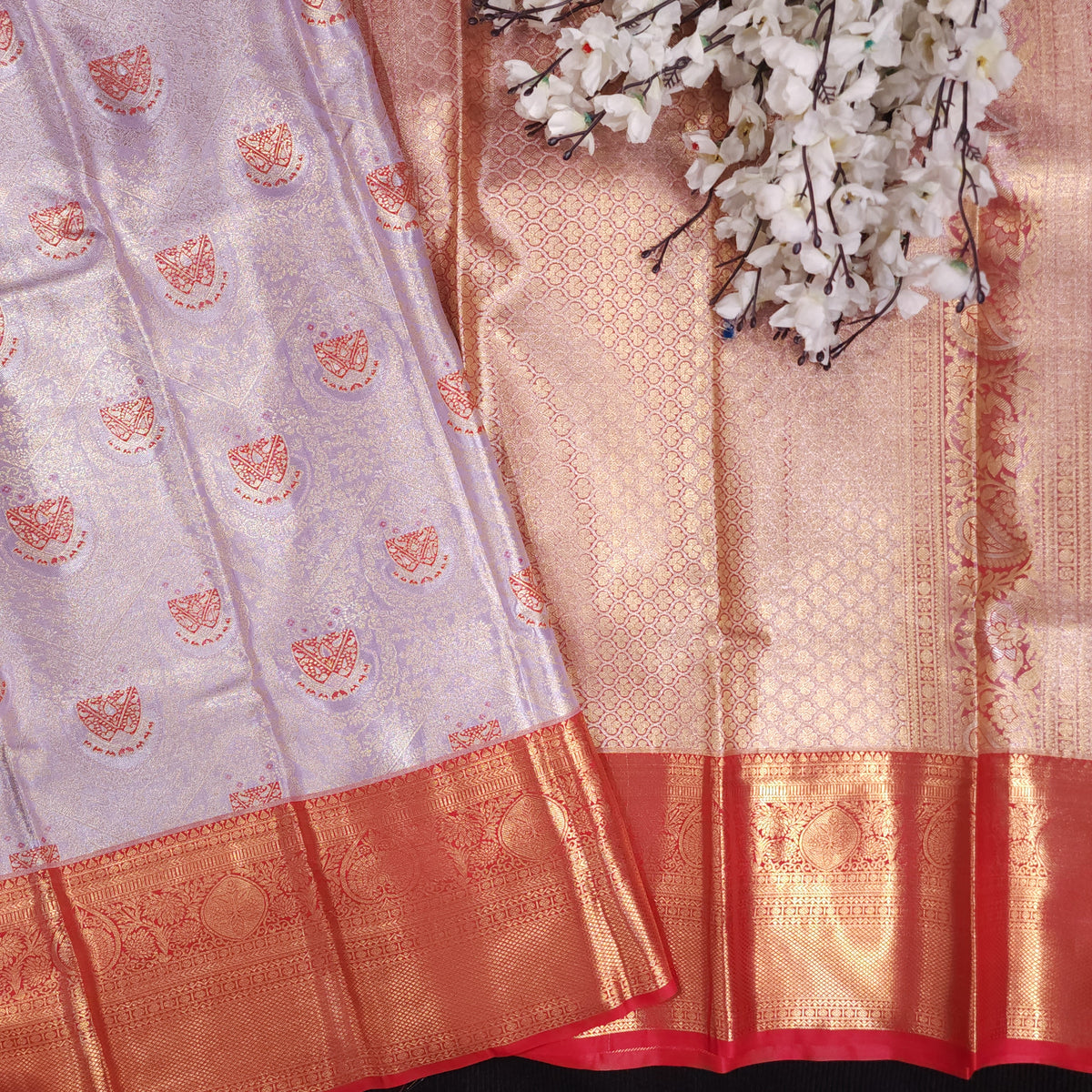 2 Gram Gold Semi Kanchi Pattu Saree
