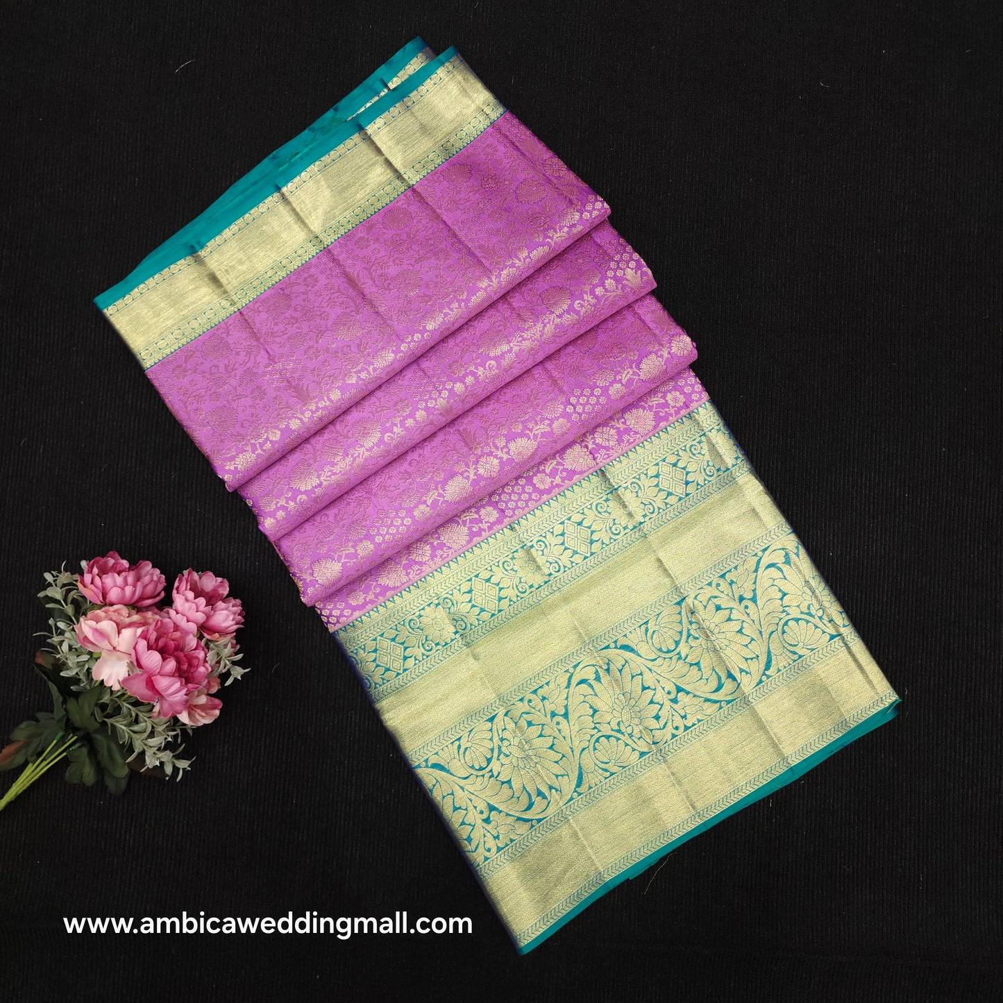 Handloom Pure Resham German Kanchi Pattu Saree