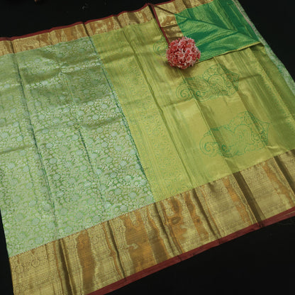 Golden Jariwarp Brocade Sarees 😍✨️
