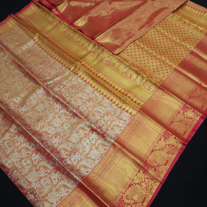 ✨️Kanchi pattu semi one gram gold saree✨️