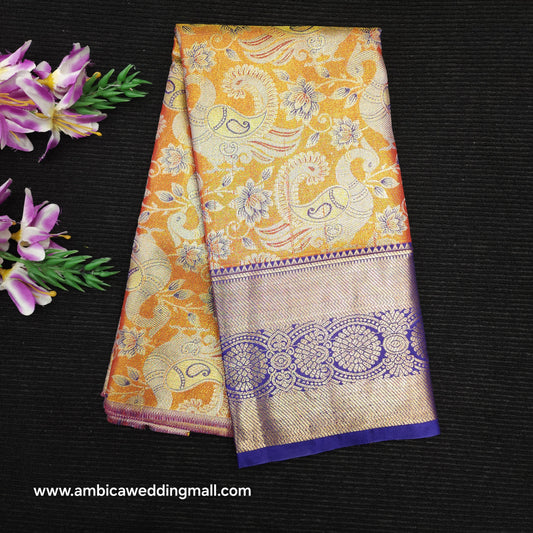 Buy Stunning Kanchi pattu mix Lehenga [2 To 5 Years]