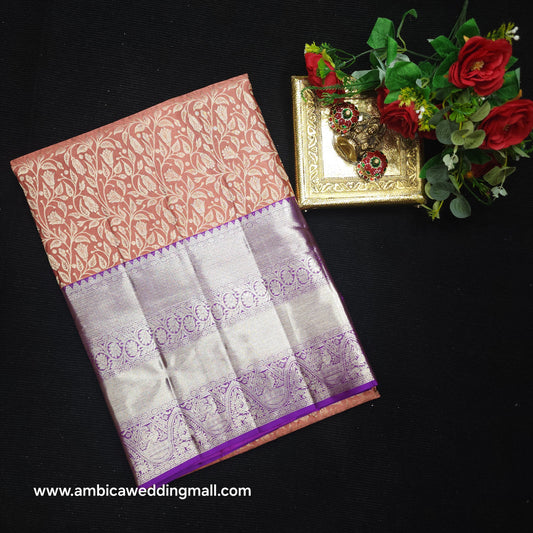 Pure Resham Bridal Kanchi Pattu Handloom Saree