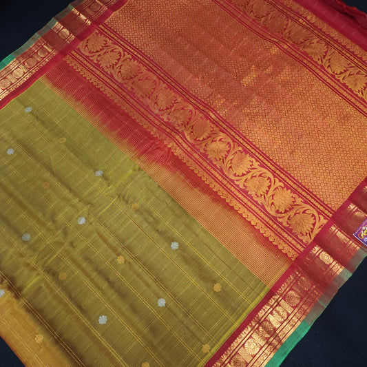 Gadwal Sico Pattu Handloom Sarees