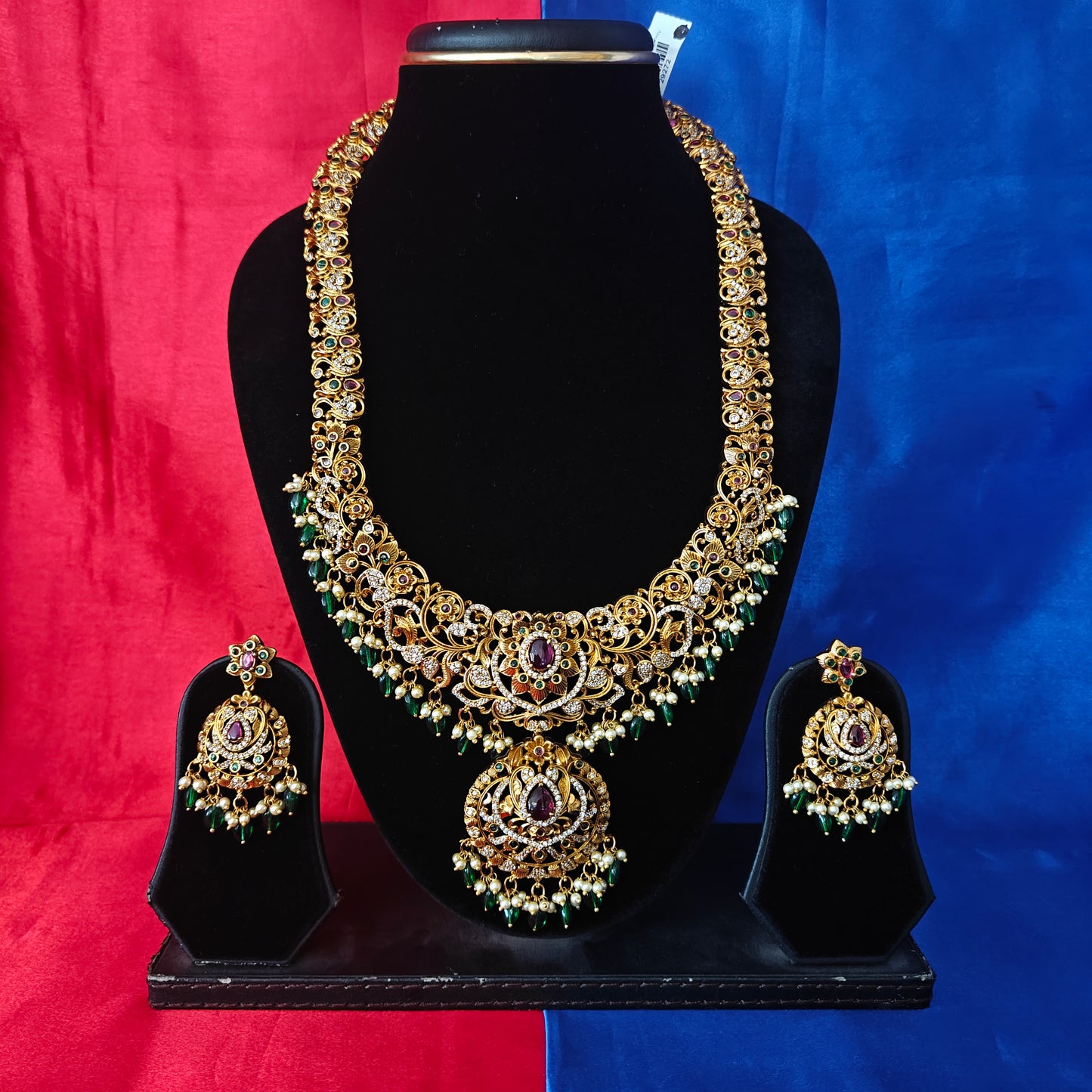 Beautiful Nakshi Long Necklace